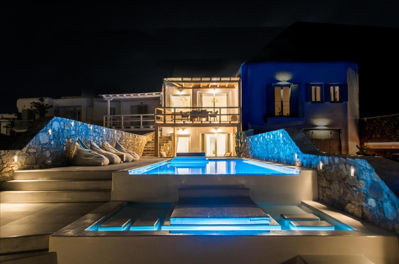 Villa Costa By Whitelist Mykonos Ftelia  Buitenkant foto
