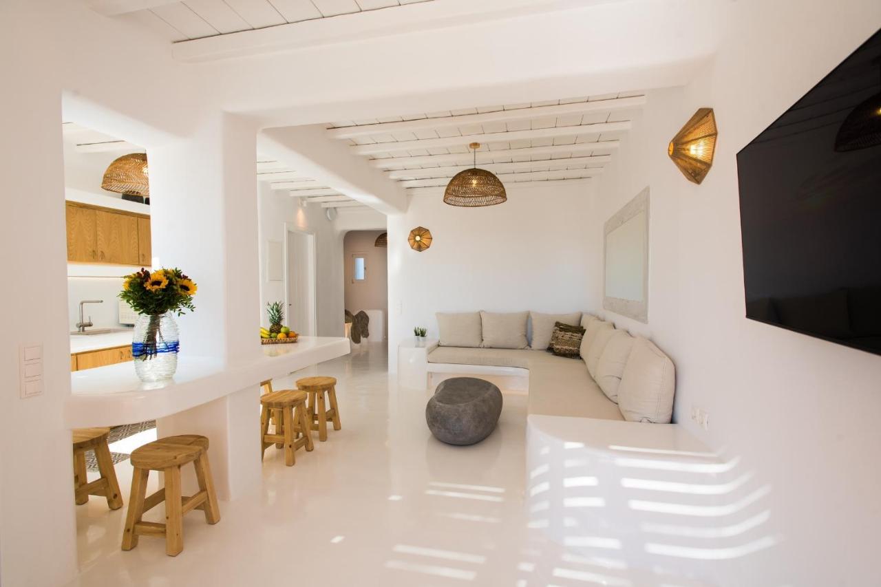 Villa Costa By Whitelist Mykonos Ftelia  Buitenkant foto
